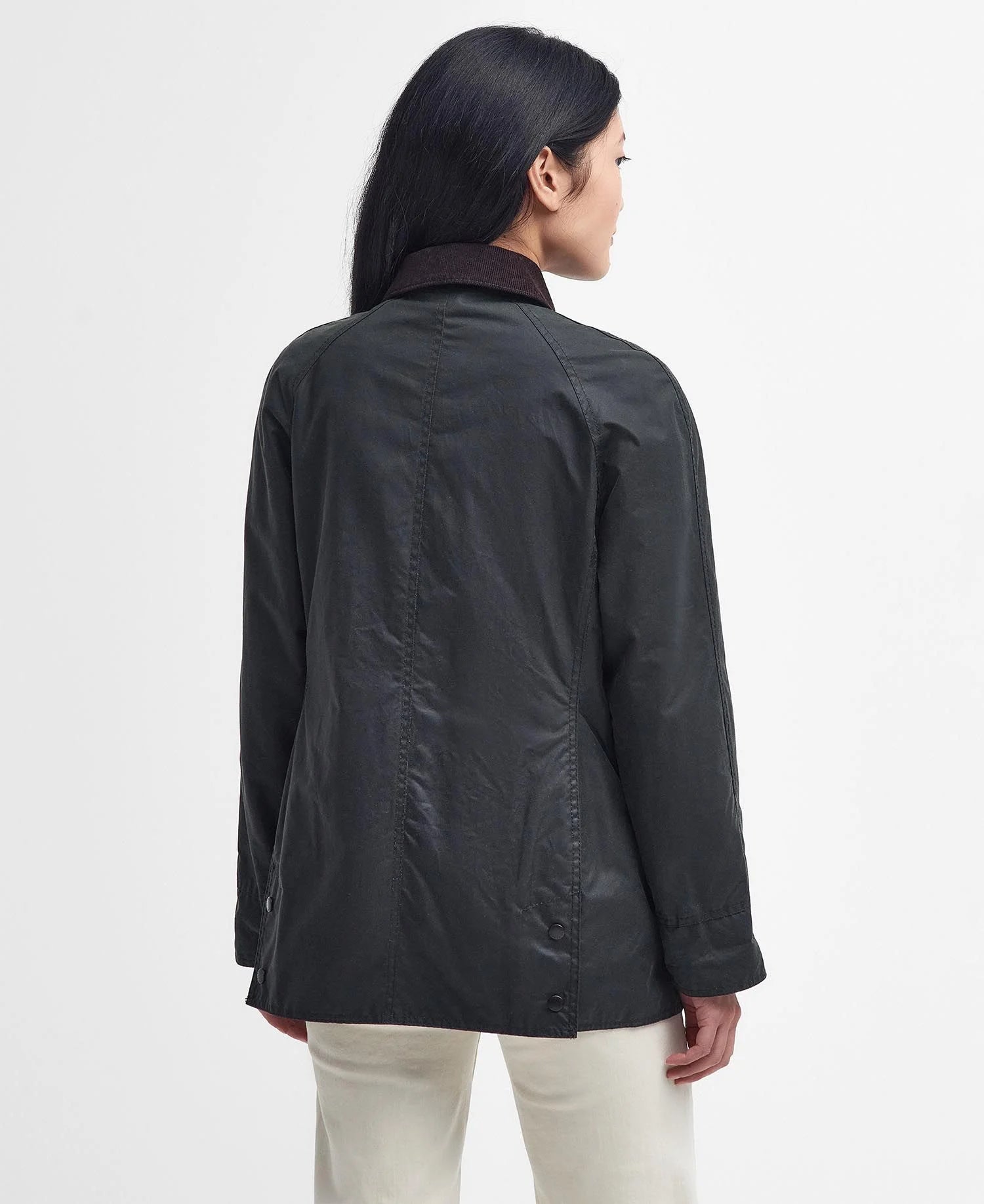 Barbour Women Beadnell Wax Sage