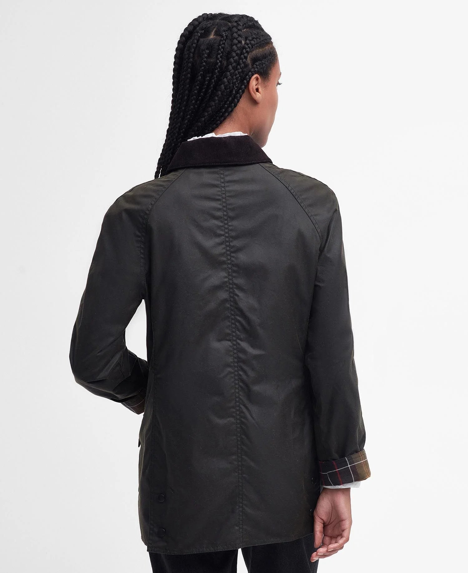 Barbour Women Beadnell Wax Olive