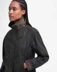 Barbour Women Beadnell Wax Olive