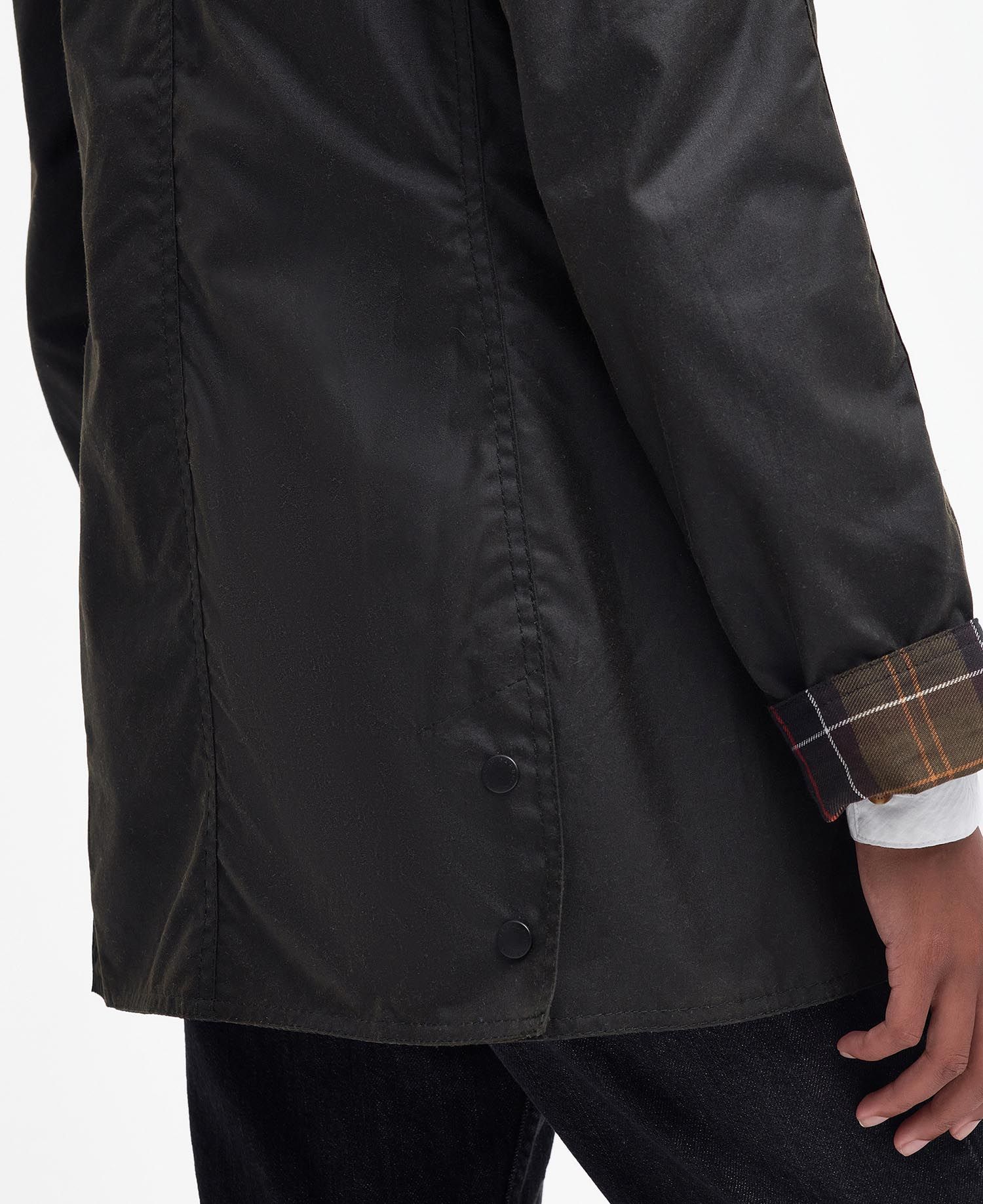 Barbour Women Beadnell Wax Olive