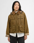 Barbour Women Liza Waxed Jacket Sand