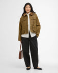 Barbour Women Liza Waxed Jacket Sand