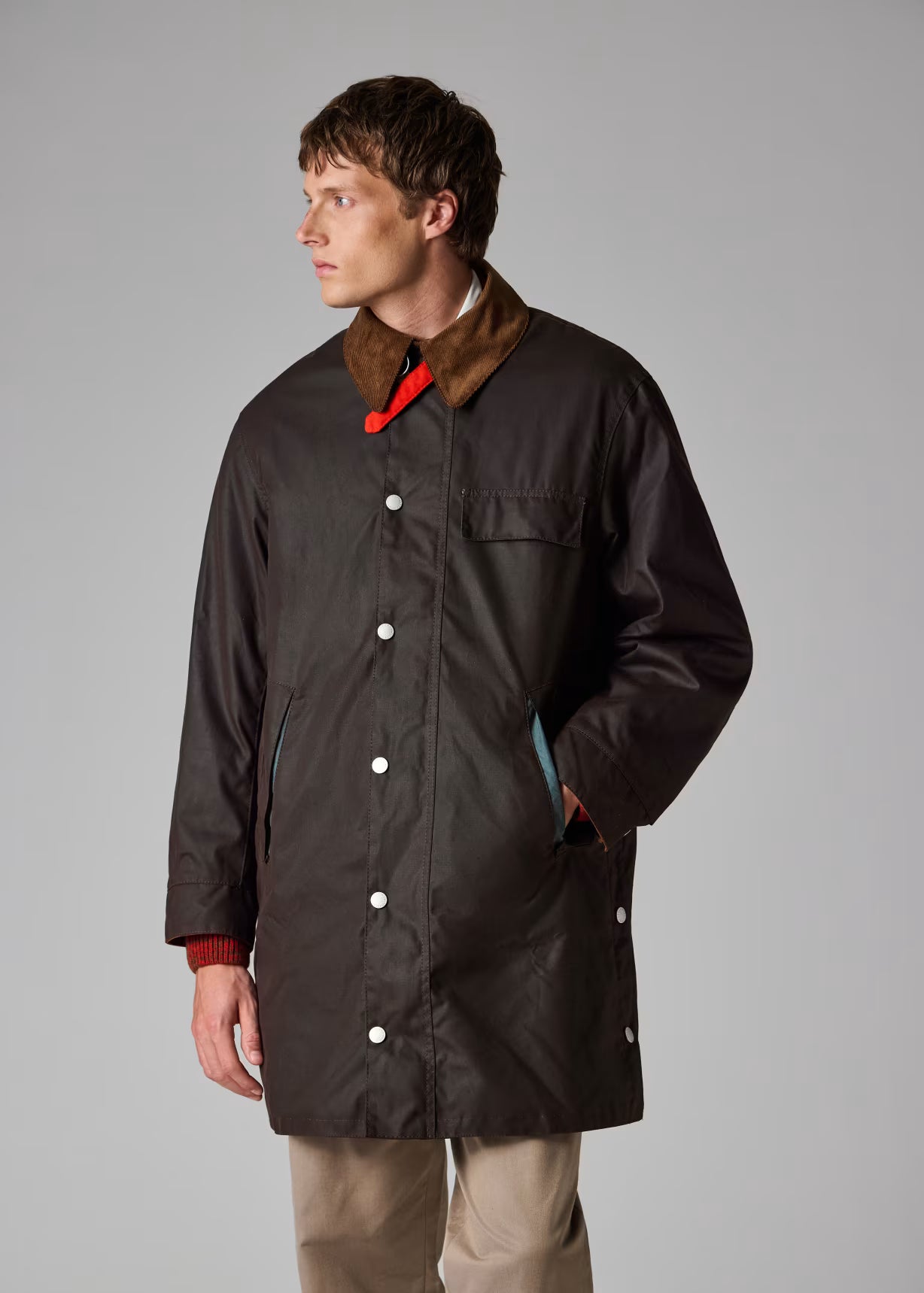 Barbour x Paul Smith Beeston Wax Jacket Rustic – Store Du Nord