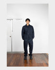 MAN-TLE Jebok Jacket Blue Sumi Ink Organic Denim