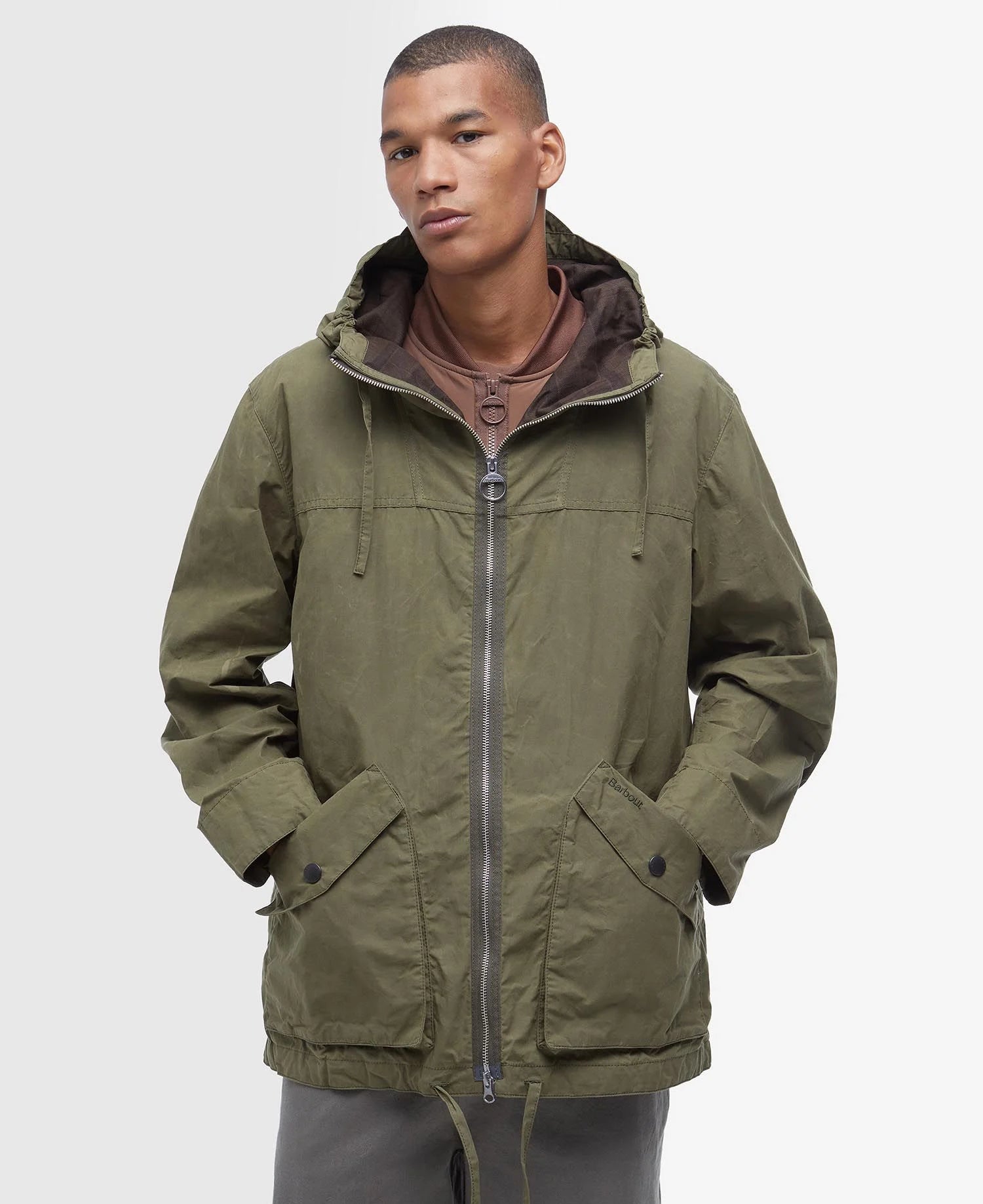 Barbour Re-Engineered Endurance Jacket Dusky Green