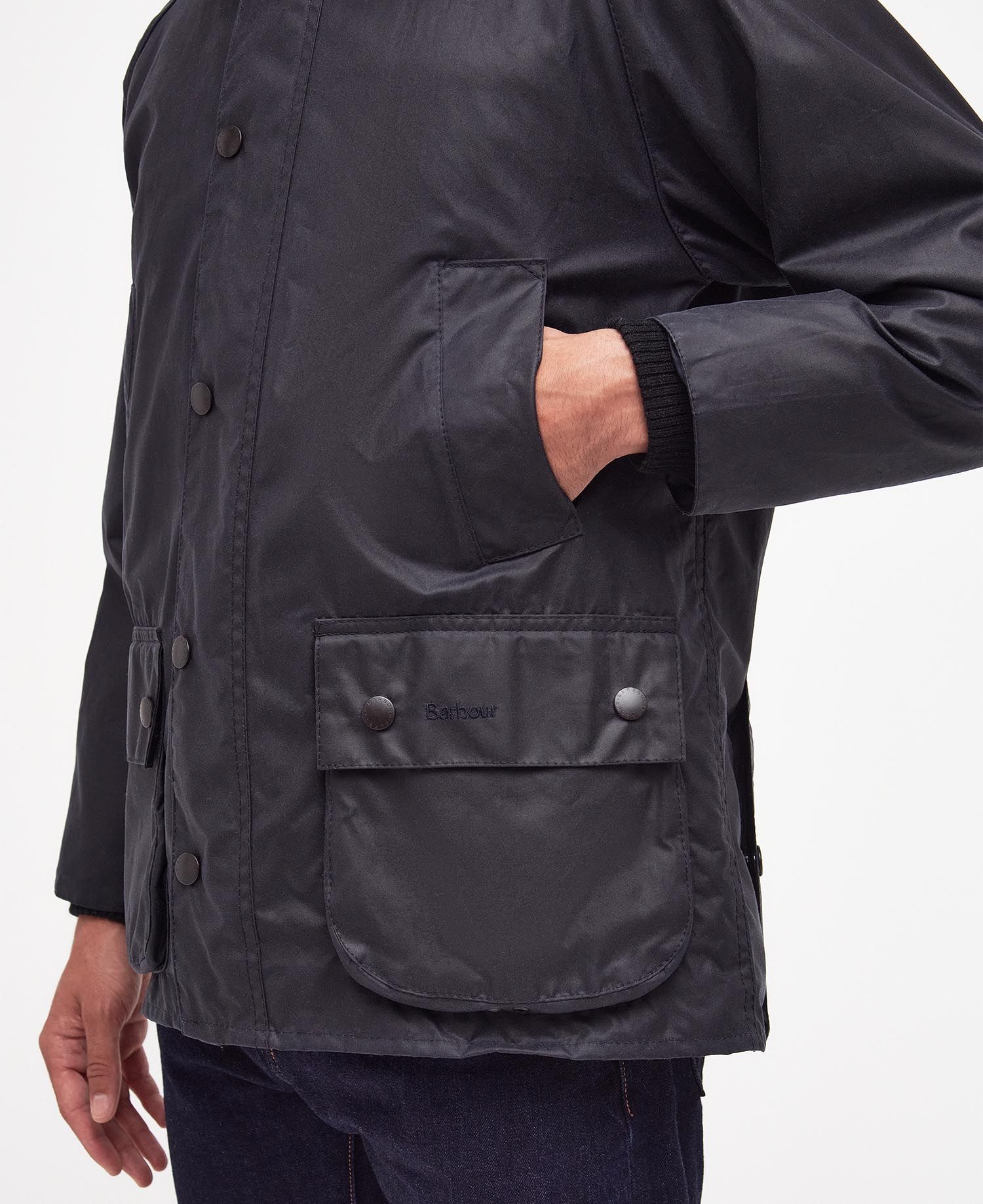 Barbour Bedale Wax Navy