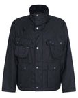 Barbour Modified Dryfly Wax Jacket Black