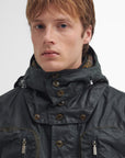 Barbour x To Ki To Outland Wax Jacket Sage
