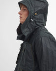 Barbour x To Ki To Outland Wax Jacket Sage