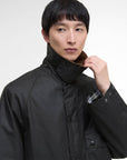 Barbour OS Solway Wax Jacket Sage