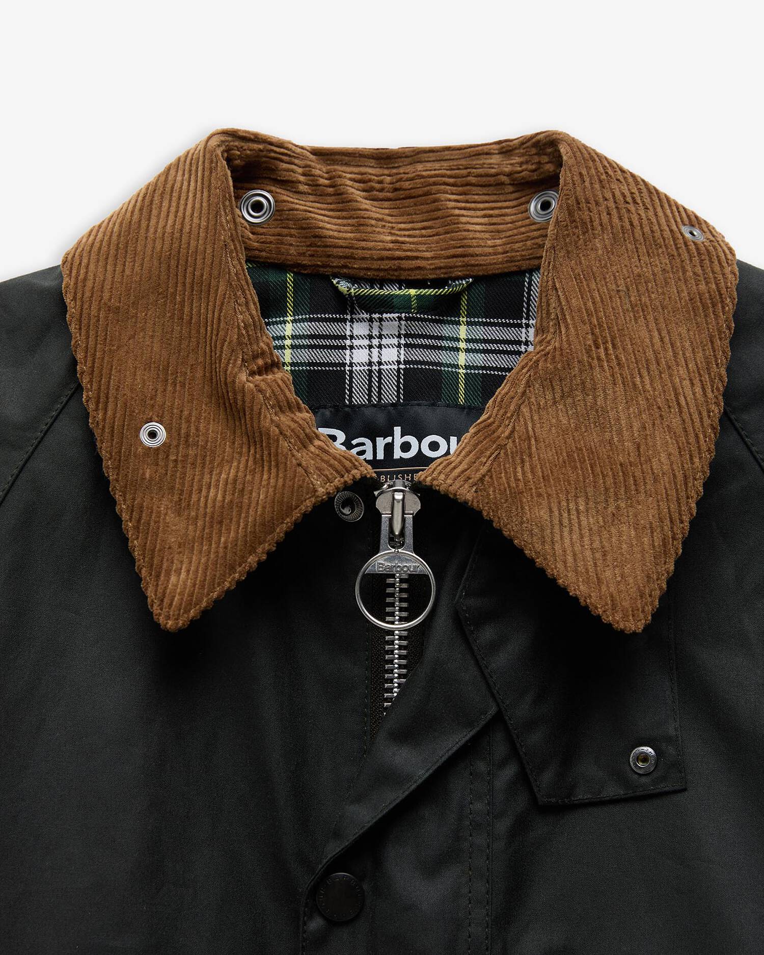 Barbour OS Solway Wax Jacket Sage