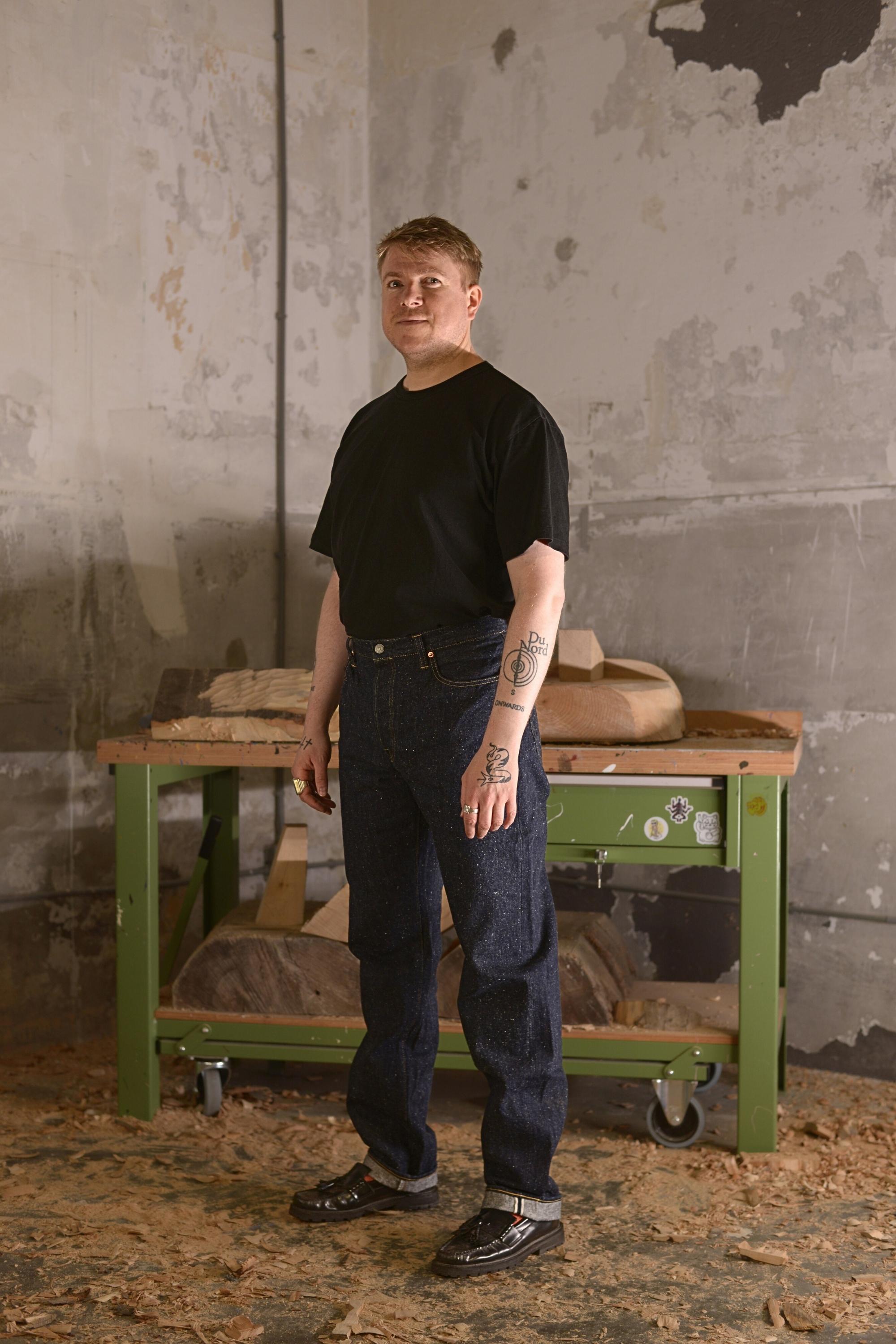 Omoto Denim 0612 Nep Denim Relax Fit Jeans 16oz.