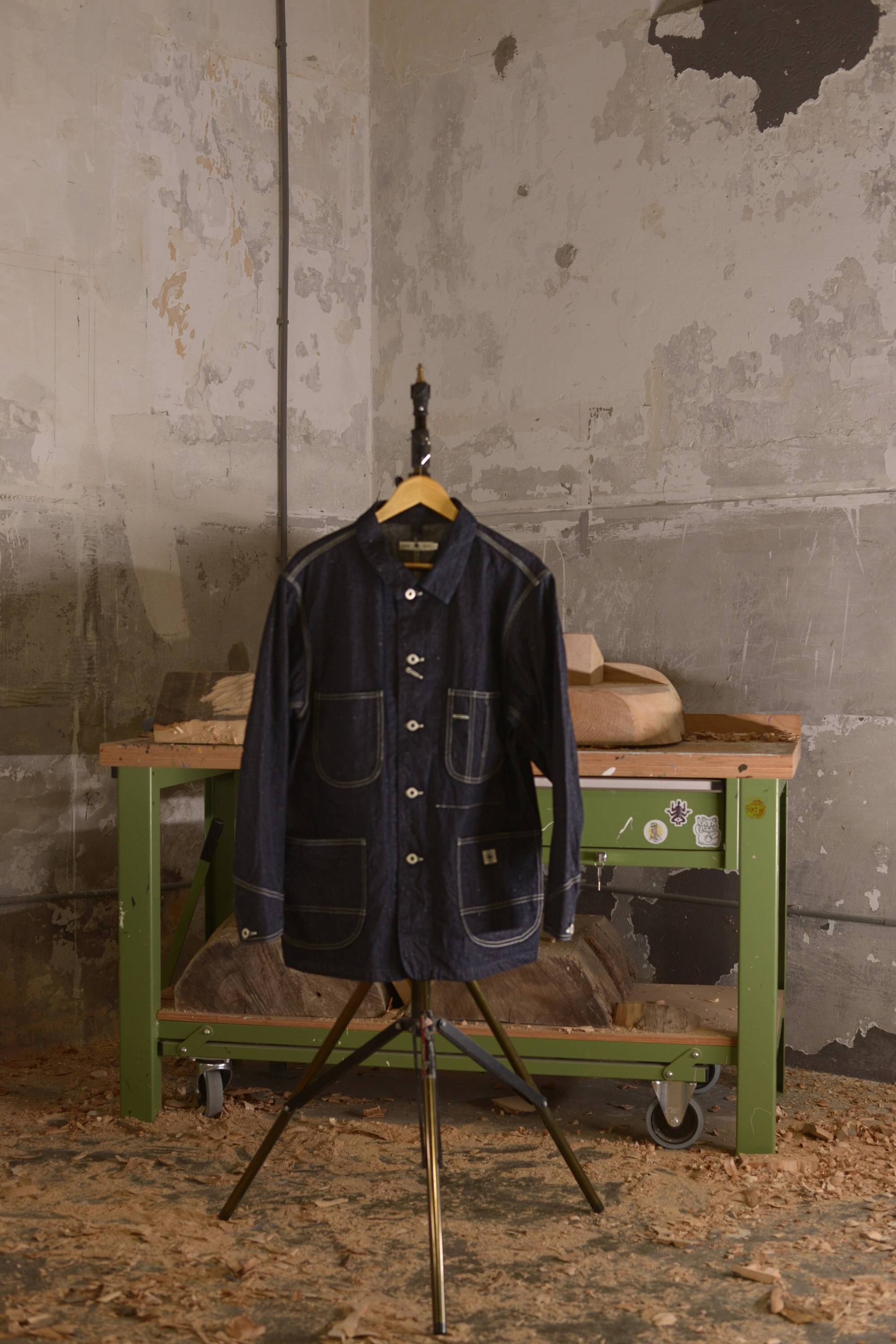 Omoto Denim 3618 Nep Denim Coverall 11.5oz