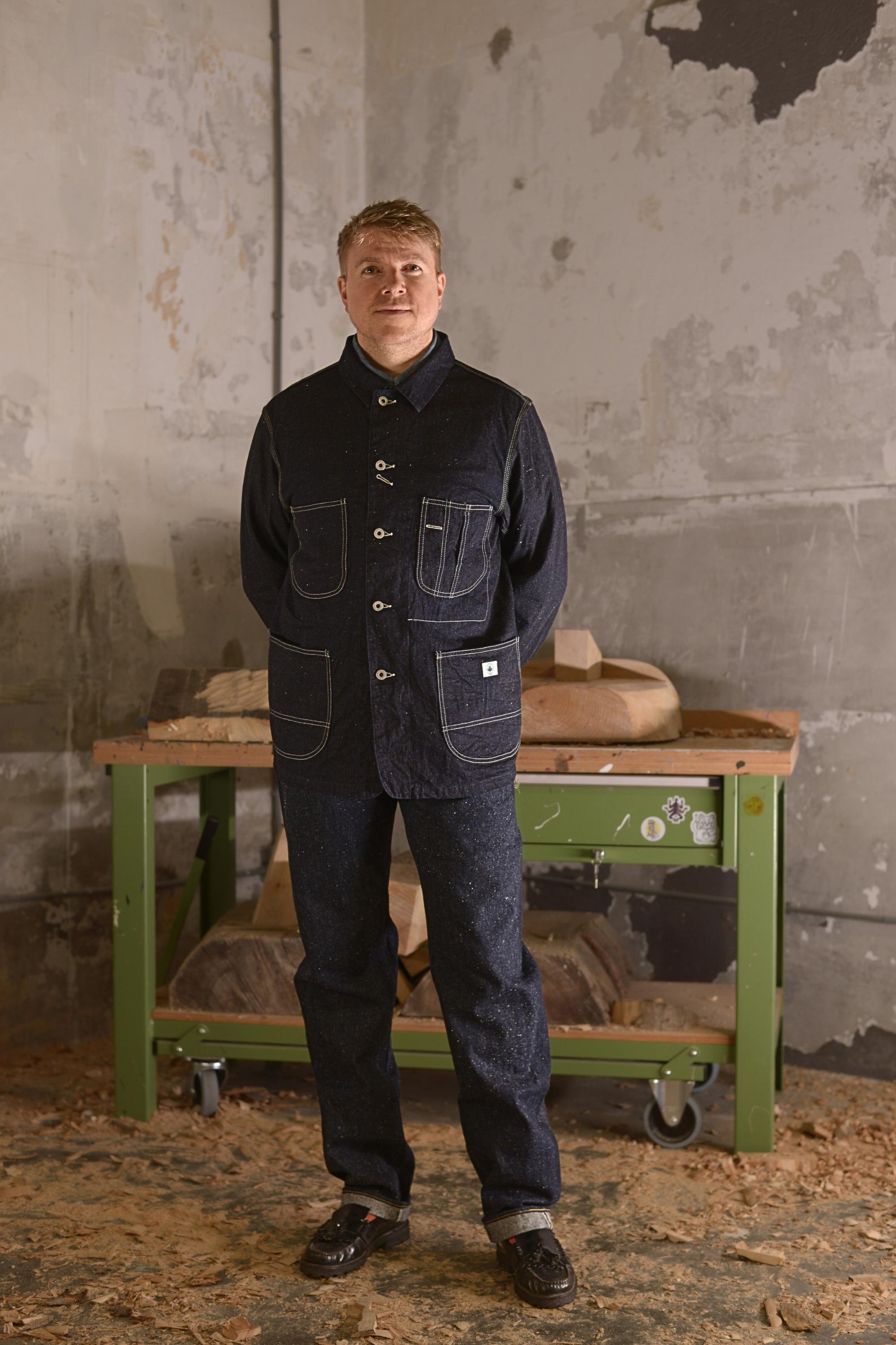 Omoto Denim 3618 Nep Denim Coverall 11.5oz