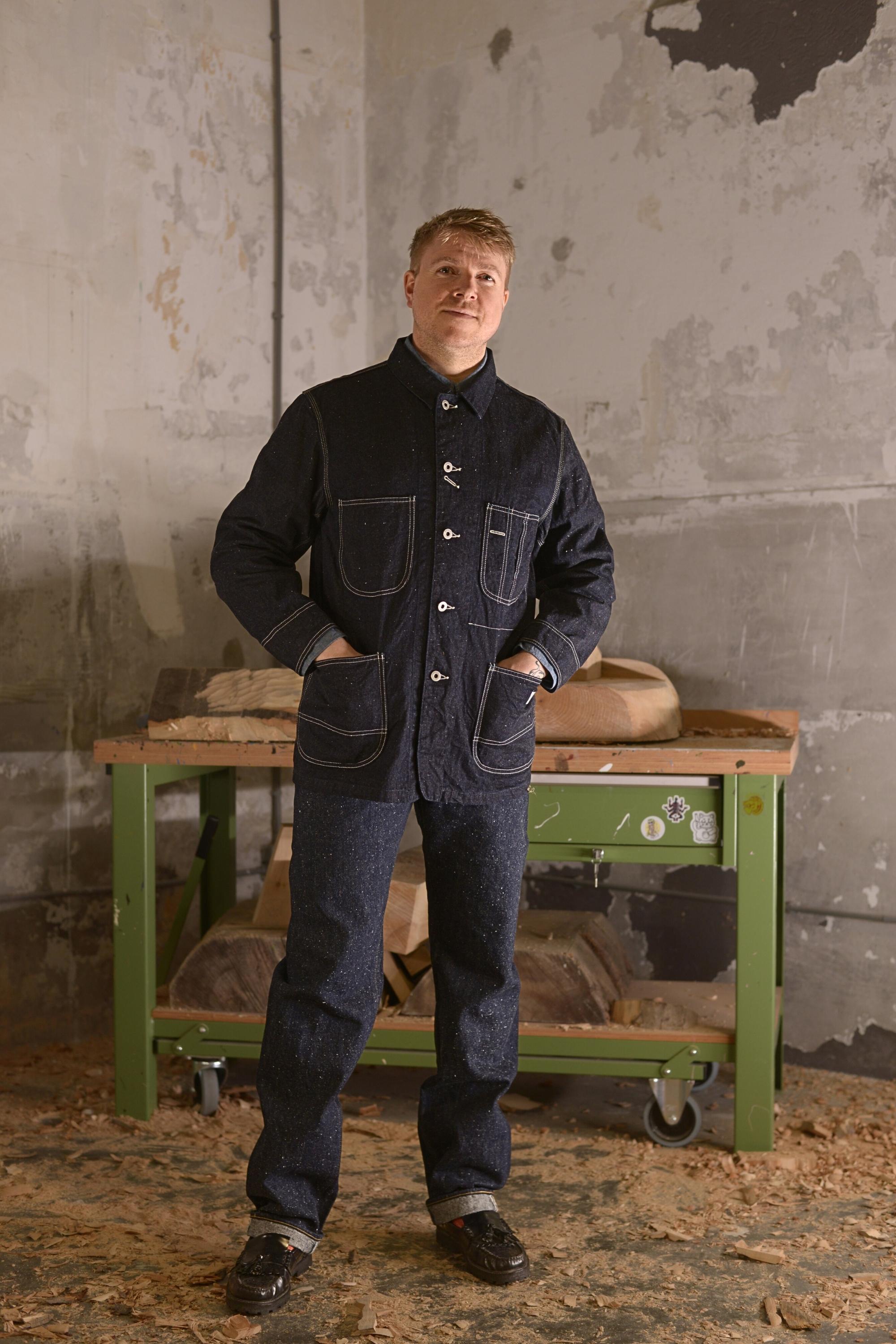 Omoto Denim 3618 Nep Denim Coverall 11.5oz