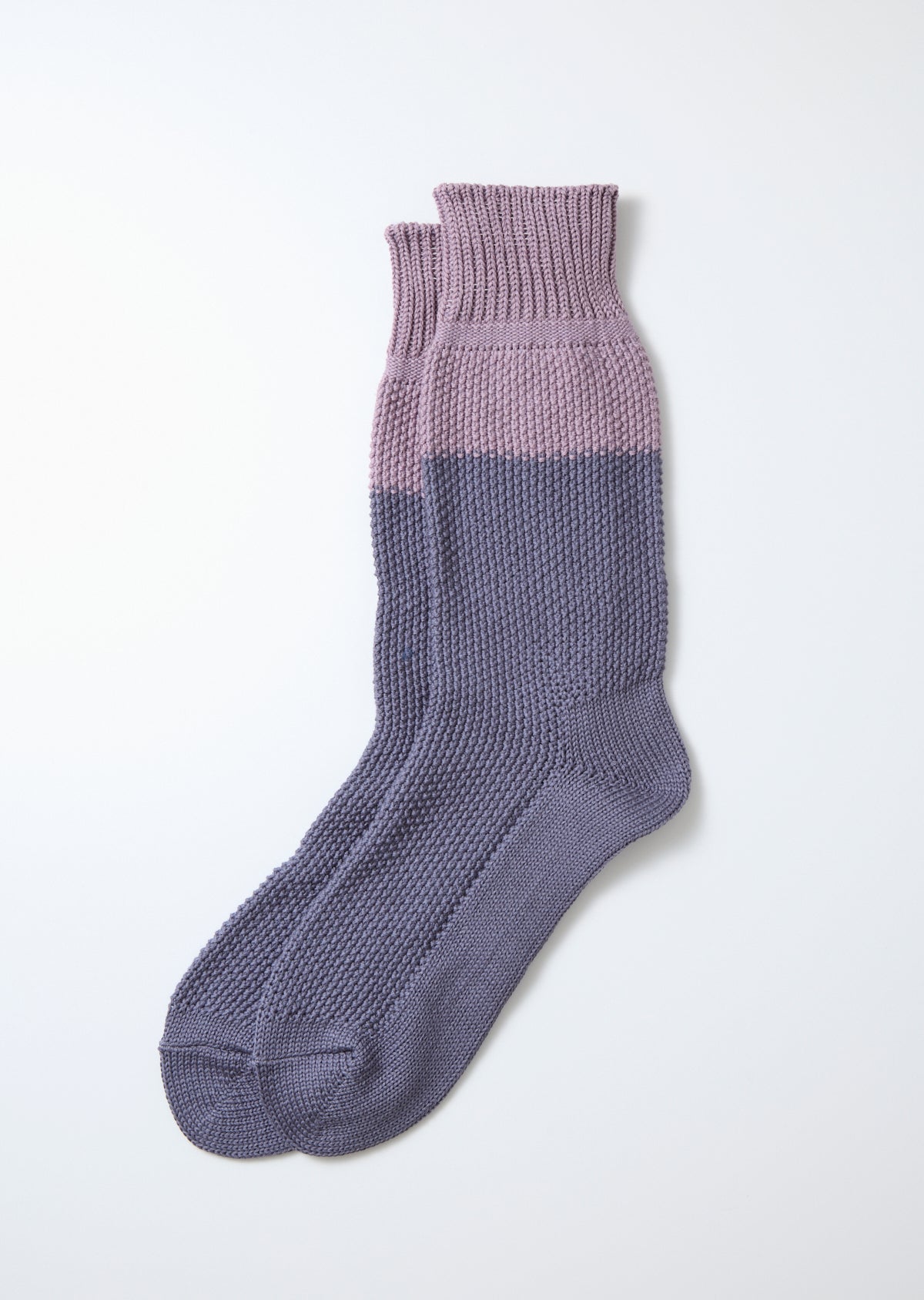ROTOTO SOCKS R1610 L. PURPLE/FADED BLUE
