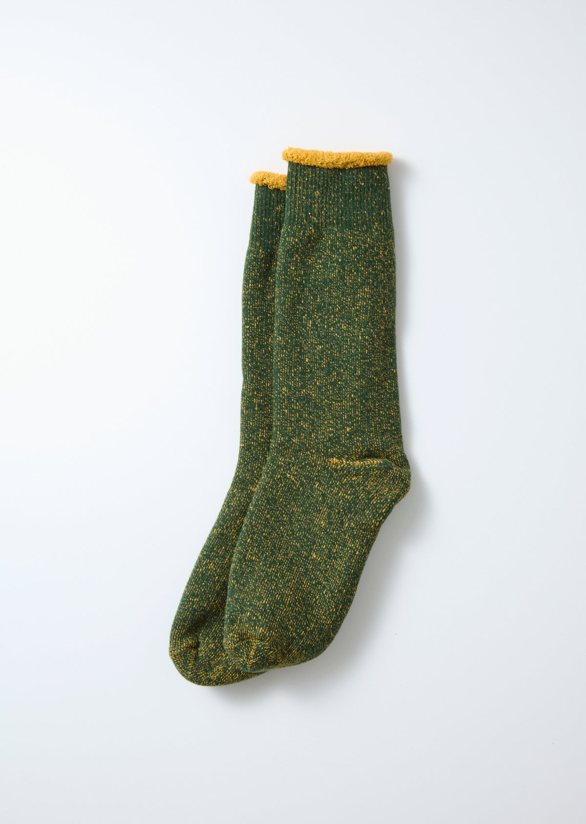 ROTOTO SOCKS R1612 IVY GREEN/D.YELLOW