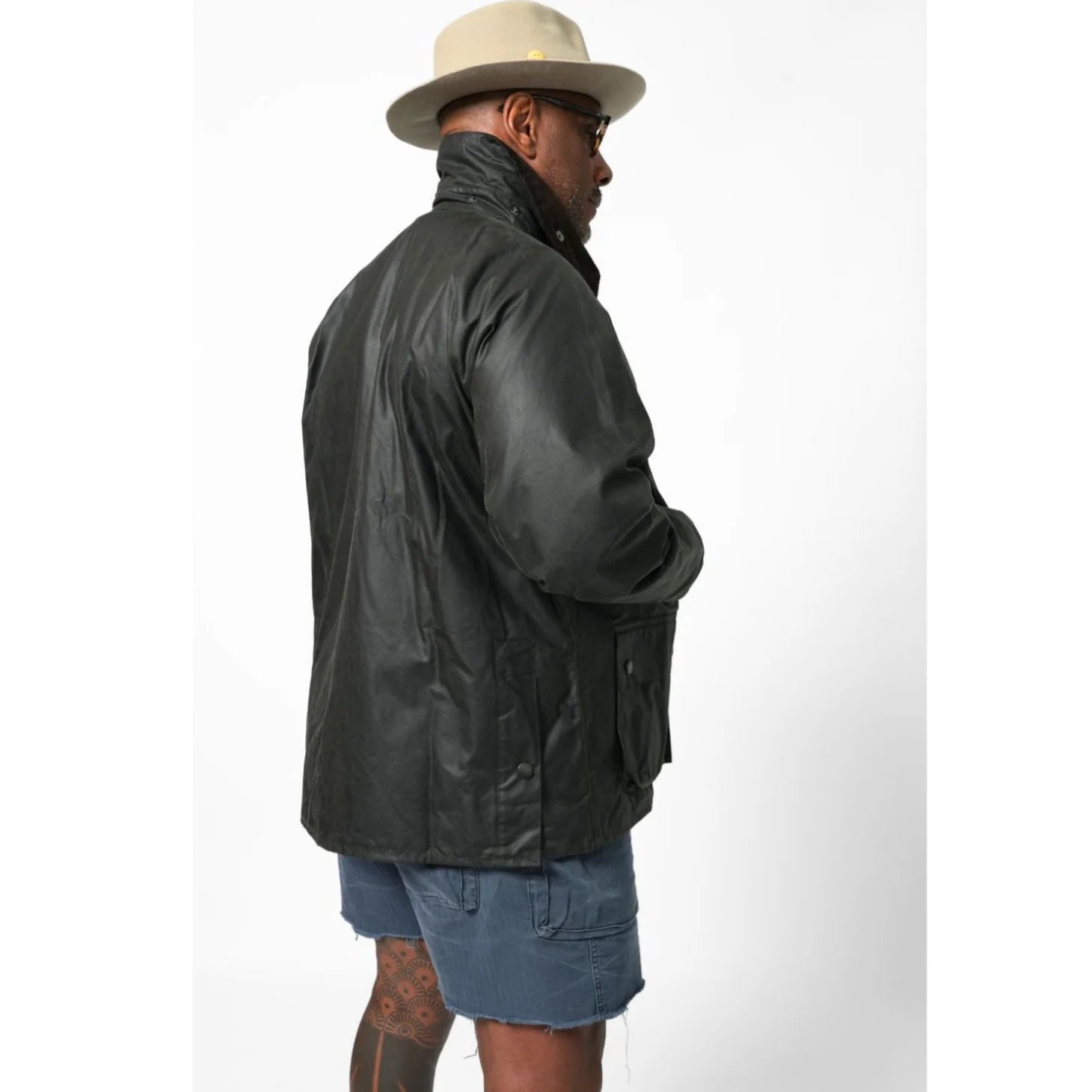 Barbour Bedale Wax Sage