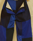 Hul Le Kes Toorop Patchwork Trousers Indigo