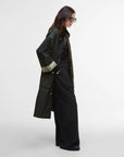 Barbour Women Milda Waxed Trench Coat Fern/Sage/Ancient