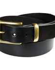 B&M Belt Garrison Black/Brass