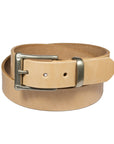 B&M Belt Garrison Natural/Nickel
