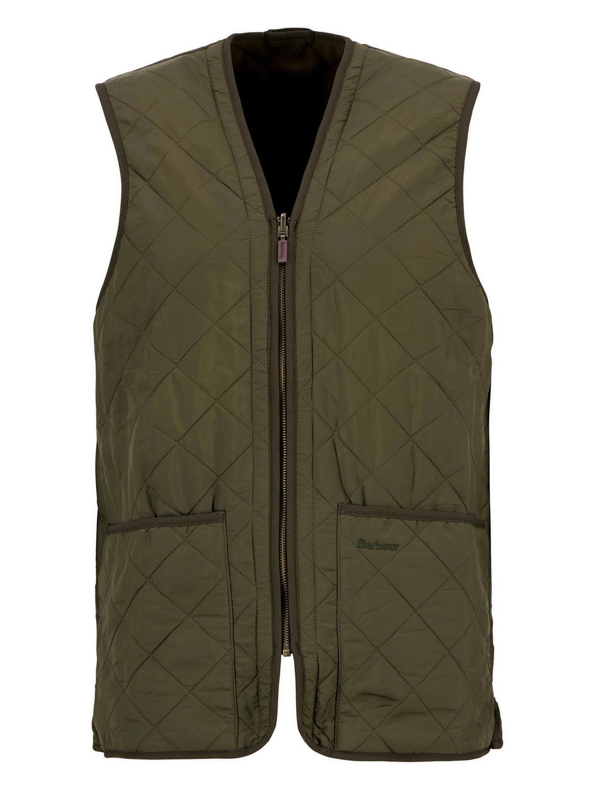 Barbour Zip-in Liner Polarquilt Olive