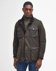 Barbour Ogston Wax Olive
