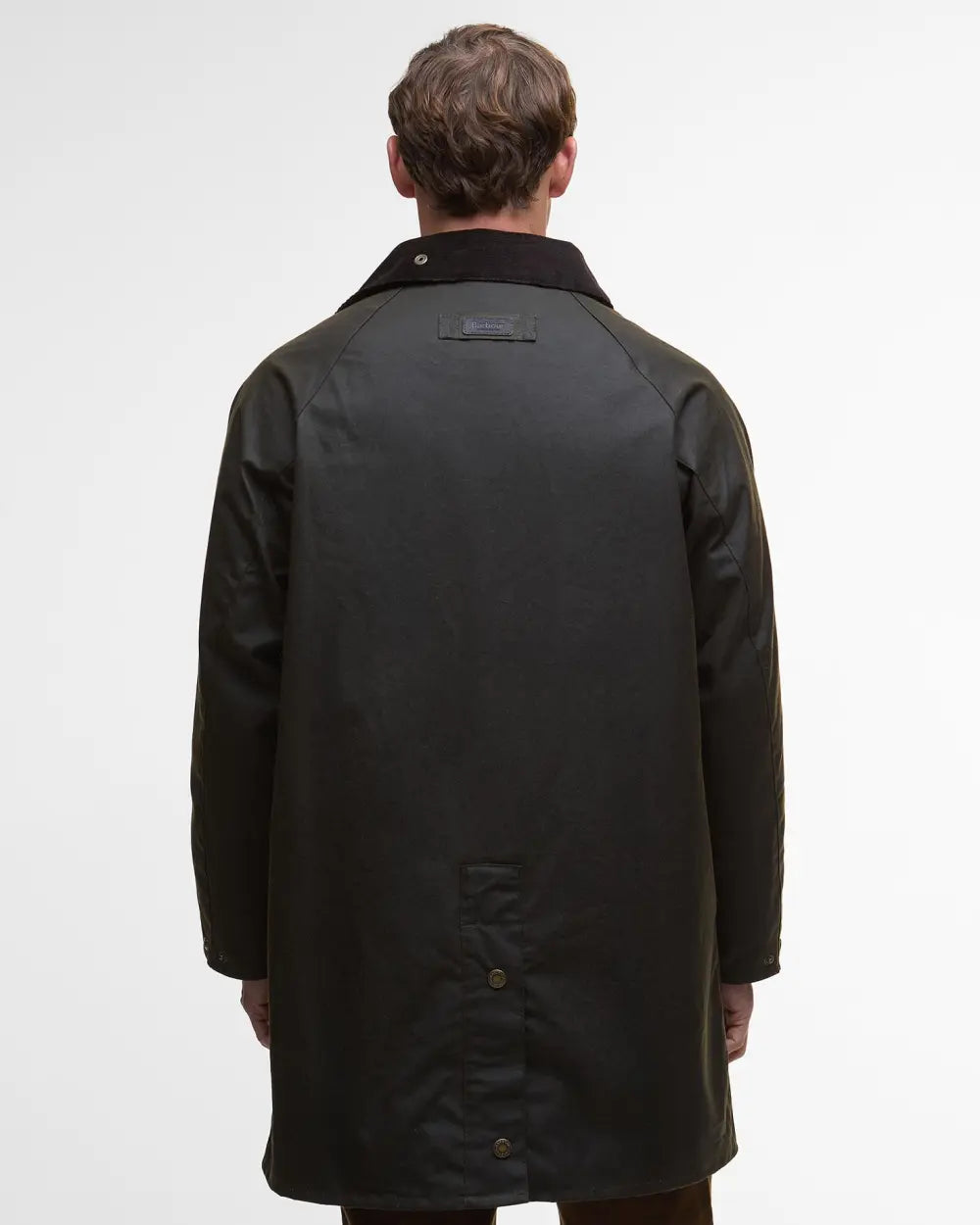 Barbour Country Wax Mac Jacket Olive