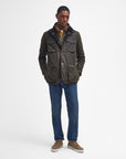 Barbour Ogston Wax Olive