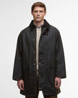 Barbour Country Wax Mac Jacket Olive