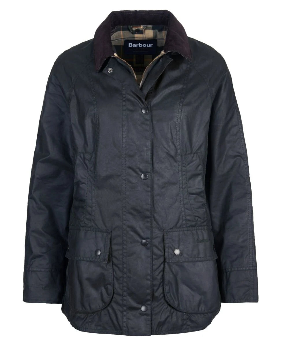 Barbour Women Beadnell Wax Sage