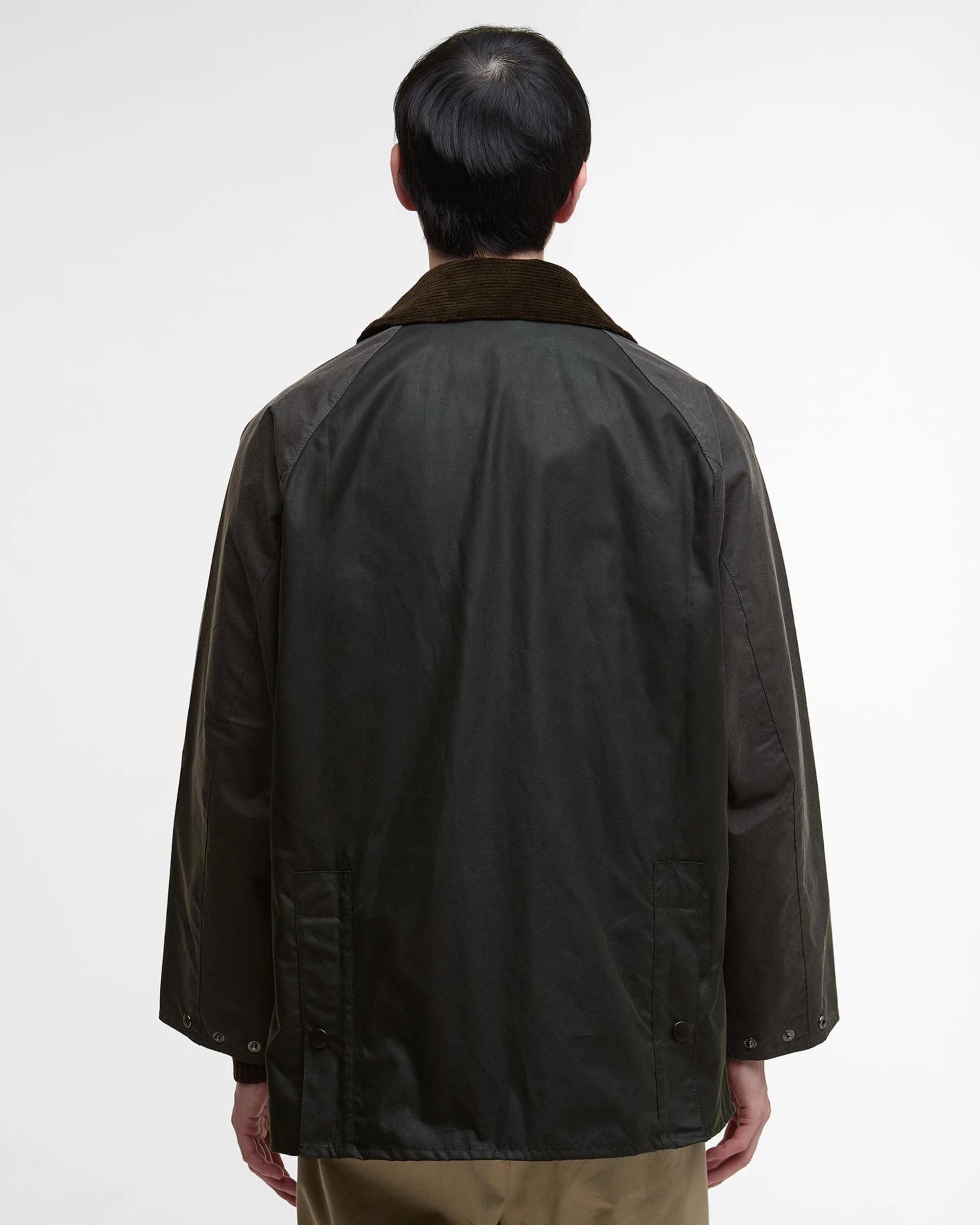 Barbour Oversized Bedale Patchwork Wax Jacket Sage (multi)