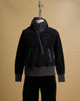 Motiv Stealth Hoodie Cotton-Yak Towel Cloth Black