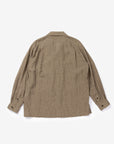 Calmlence Shirt Jacket Houndstooth Beige/Dark Khaki