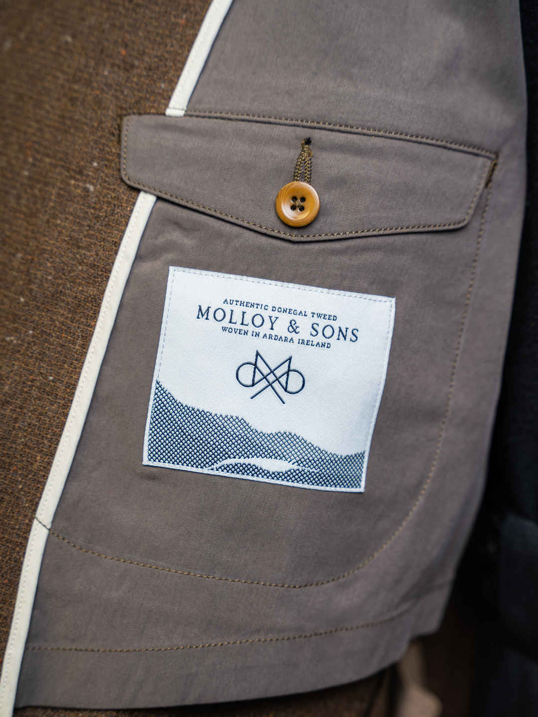 Motiv Academia Jacket Donegal Russet