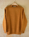 HoS Glenugie Soft Wool Crew Neck Golddust