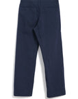 HG Keld Straight Legs Work Trousers Navy Slub