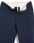HG Keld Straight Legs Work Trousers Navy Slub
