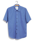 HG Reidar Short Sleeve Shirt Blue Bell