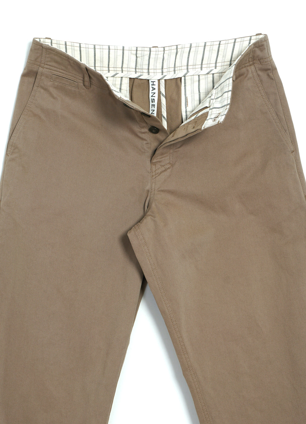 HG Keld Straight Cut Trousers Beige