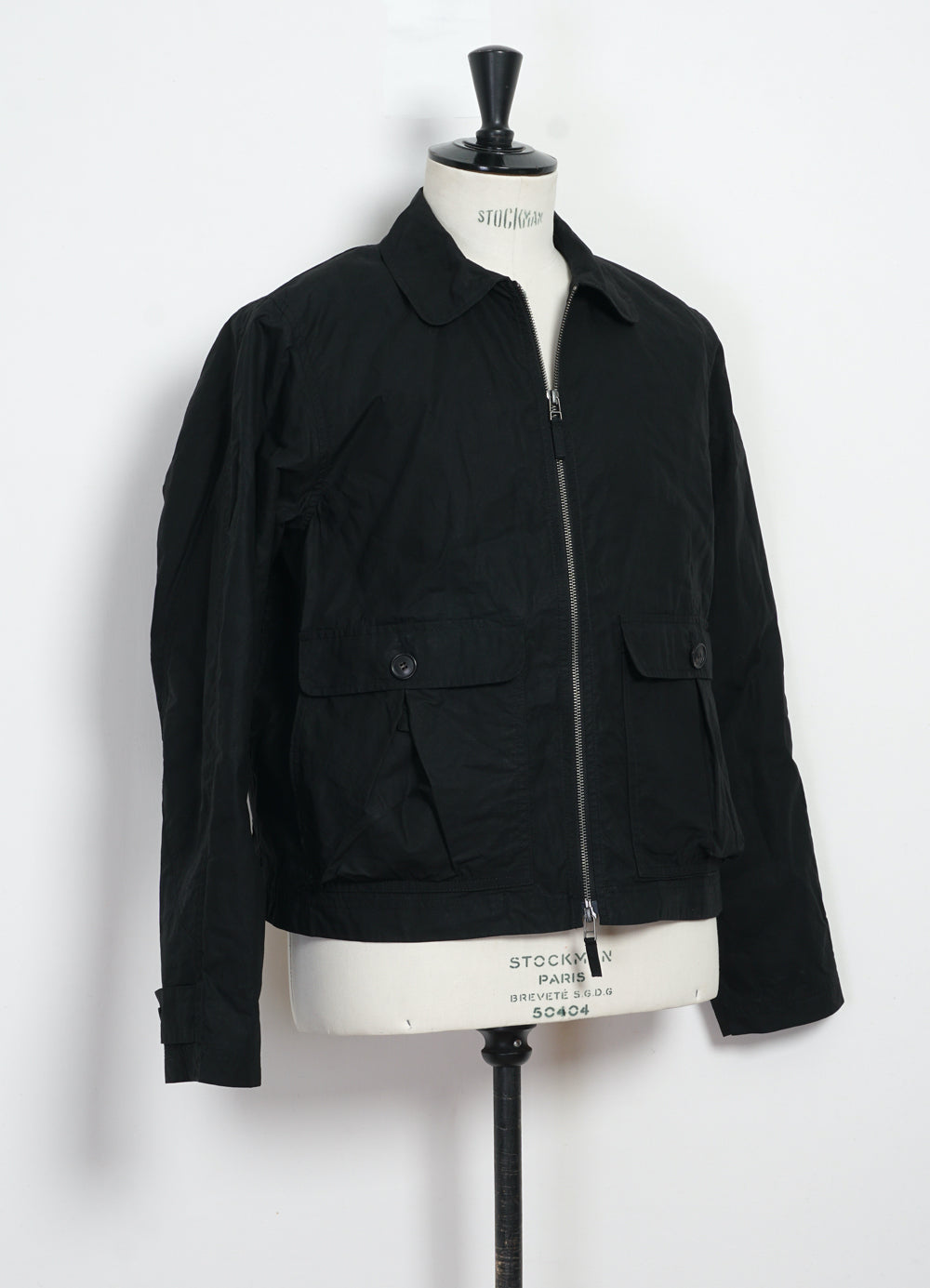 HG Dexter Waxed Utility Jacket Black