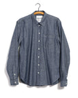 HG Raymond Loose Cut Shirt Indigo Chambray