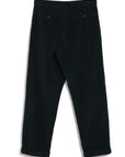 HG Sune Pleated Wide Cut Trousers Dusty Black