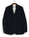 HG Vincent Classic Four Button Workwear Blazer Dusty Black