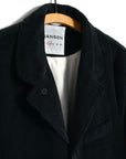 HG Vincent Classic Four Button Workwear Blazer Dusty Black