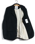 HG Vincent Classic Four Button Workwear Blazer Dusty Black