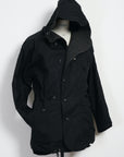 HG Storm Waxed Hooded Parka Nero