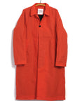 HG Morten Long Coat Waxed Orange