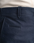 Motiv Pier Trousers High Density Cotton Sateen Navy